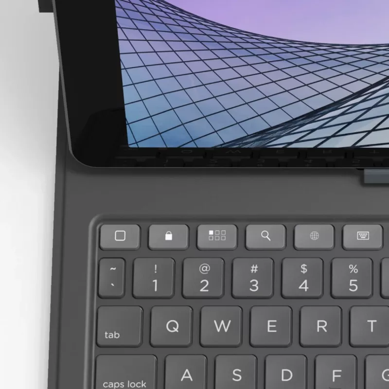 ZAGG Messenger Folio 2 QWERTZ German Bluetooth Charcoal