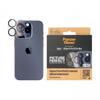 PanzerGlass ® PicturePerfect Camera Lens Protector iPhone 15 Pro | 15 Pro Max