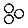 PanzerGlass ® Hoops® metallist kaamera objektiivikaitse must iPhone 15 Pro | 15 Pro Max