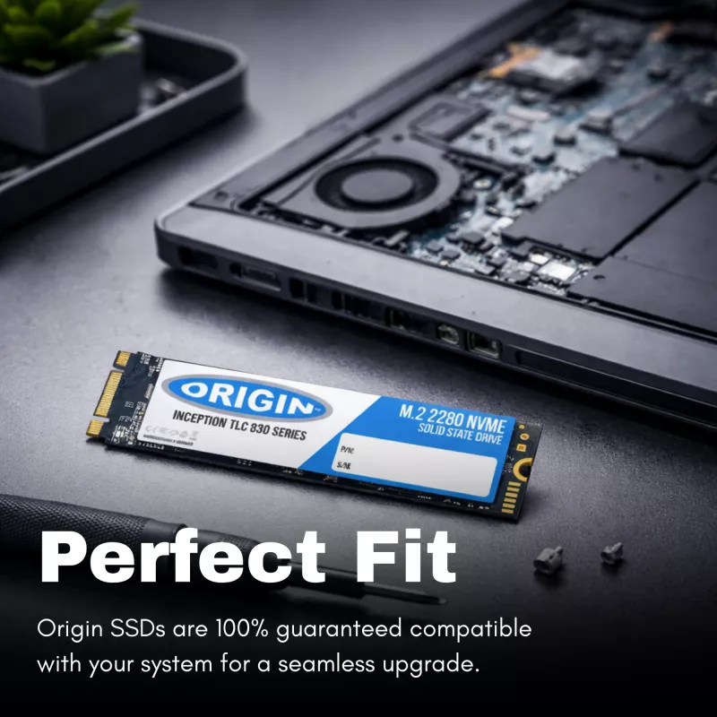 SSD-ketas Origin Storage 1TB M.2 NVME TLC830 Pro Series