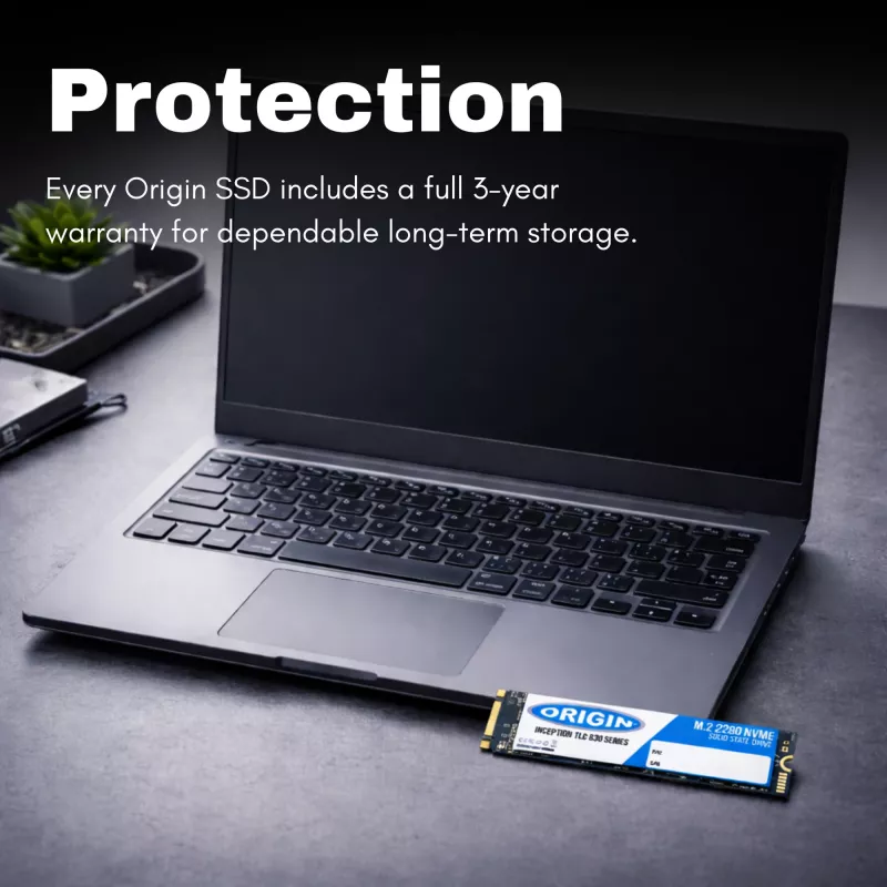 SSD-ketas Origin Storage 1TB M.2 NVME TLC830 Pro Series