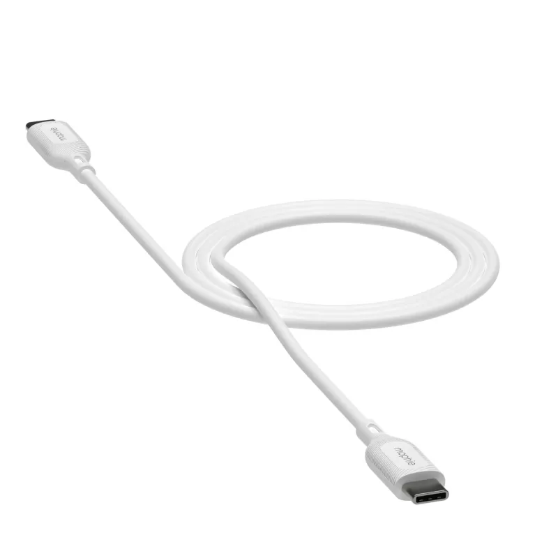 mophie essentials laadimiskaablid | 1M USB-kaabel USB 2.0 USB C valge