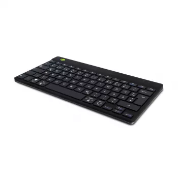 R-Go Tools Ergonoomiline klaviatuur R-Go Compact Break, kompaktne klaviatuur pausitarkvaraga, QWERTZ (DE), Bluetooth, must