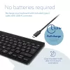R-Go Tools Ergonoomiline klaviatuur R-Go Compact Break, kompaktne klaviatuur pausitarkvaraga, QWERTZ (DE), Bluetooth, must