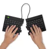 R-Go Tools Ergonoomiline klaviatuur R-Go Split Break pausitarkvaraga, ergonoomiline poolitatud klaviatuur, QWERTZ (DE), Bluetooth, must