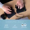 R-Go Tools Ergonoomiline klaviatuur R-Go Split Break pausitarkvaraga, ergonoomiline poolitatud klaviatuur, QWERTZ (DE), Bluetooth, must