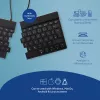 R-Go Tools Ergonoomiline klaviatuur R-Go Split Break pausitarkvaraga, ergonoomiline poolitatud klaviatuur, QWERTZ (DE), Bluetooth, must