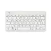 R-Go Tools Ergonoomiline klaviatuur R-Go Compact Break, kompaktklaviatuur pausitarkvaraga, QWERTZ (DE), Bluetooth, valge
