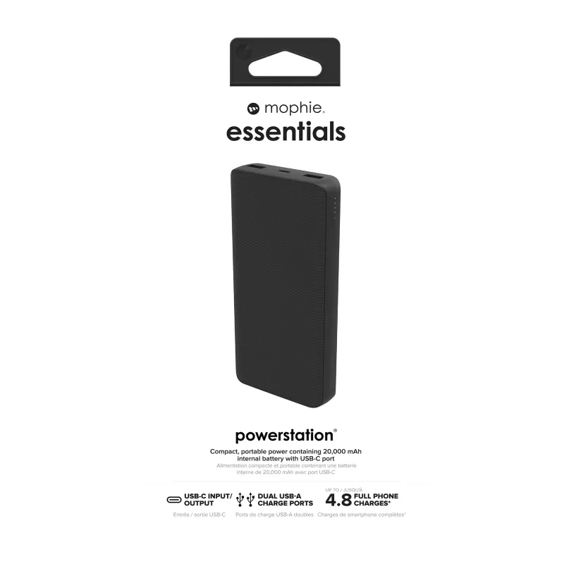 mophie essentials powerstation 20K 20000 mAh Must