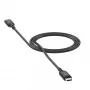 USB-C to USB-C laadimiskaabel 1 m — Zagg International mophie essentials, USB 2.0, Must