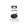 mophie essentials juhtmevaba laadimisalus 15W Nutitelefon Must USB Siseruumides