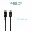 Ravanson Mobilis Charger 100W GaN 2×USB‑C + 1×USB‑A AC indoor — sülearvutile, nutitelefonile, tahvelarvutile — must