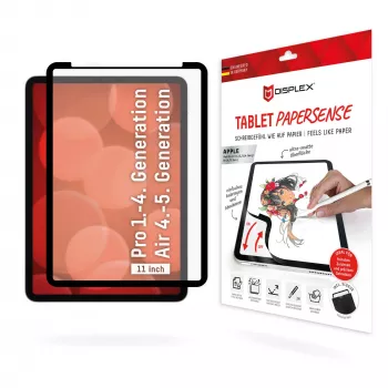Displex TABLET PAPERSENSE iPad Pro 11'' (1./2./3./4. Gen.)/Air (4./5. Gen.) jaoks, eemaldatav kirjutamis- või joonistamiskile paberitundega