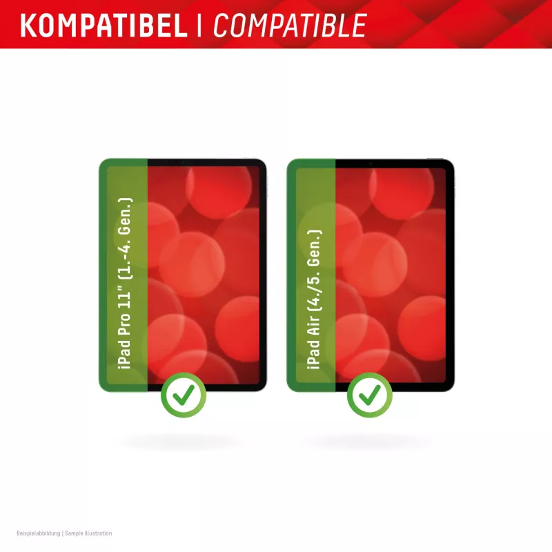 Displex TABLET PAPERSENSE iPad Pro 11'' (1./2./3./4. Gen.)/Air (4./5. Gen.) jaoks, eemaldatav kirjutamis- või joonistamiskile paberitundega