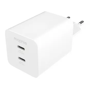 Toiteadapter Zagg 50W 2x USB-C Valge — Zagg mophie essentials