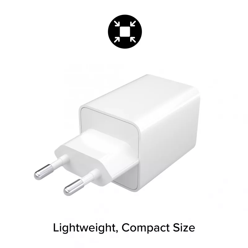 Toiteadapter Zagg 50W 2x USB-C Valge — Zagg mophie essentials