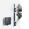 StarTech.com seinale kinnitatav tööjaam, VESA kinnitus 32-tollistele monitoridele (10 kg), täielikult liigendatav ühe monitori kinnitus ja klaviatuurialus lauaarvuti/korpuse kronsteiniga, püstitöölaud