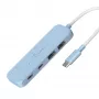 j5create keskkonnasõbralik USB-C 4-pordilise USB-C ja Type-A Gen 2 jaoturiga