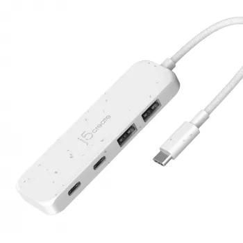 j5create keskkonnasõbralik USB-C 4-pordilisele USB-C ja Type-A Gen 2 jaoturile