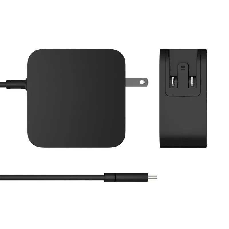 j5create 102W GaN PD USB-C 2-pordiline laadija vahetatavate vahelduvvoolupistikutega