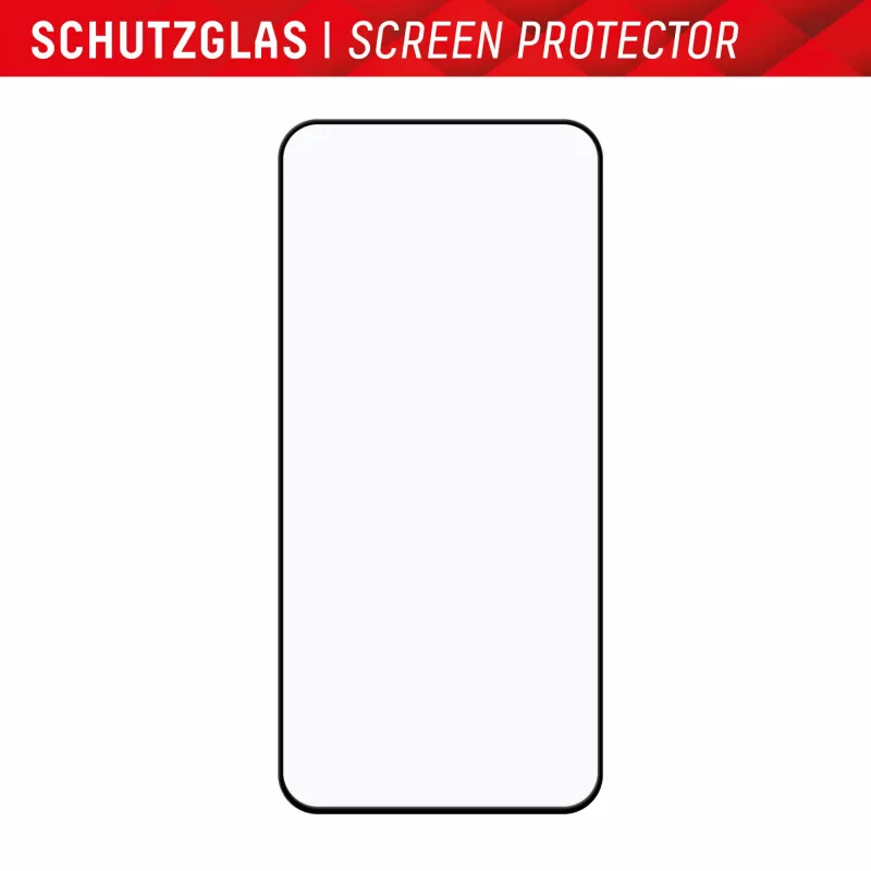 Displex Full Cover ekraanikaitseklaas (10H) Samsung Galaxy A35/A55 5G jaoks, Eco paigaldusraam, täiskattega