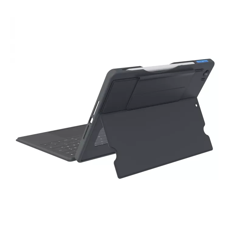 ASTAR DEQSTER Smart Rugged Touch Plus klaviatuur 10.2 tolli — QWERTZ Saksa, mehaanilised lülitid, Smart Connector dokkimine, hall