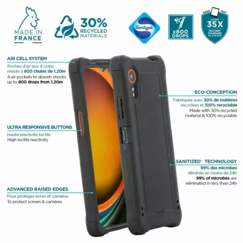 Cover Mobilis XCover 7 16,8 cm (6,6 tolli) Hall
