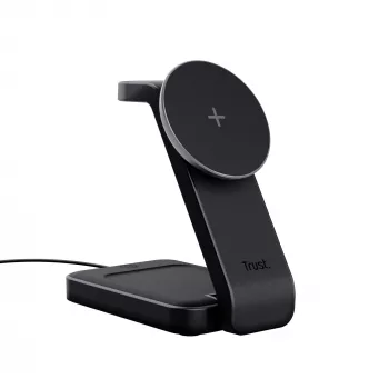 Trust Viro kõrvaklapid, peakomplekt, nutitelefon, nutikell must USB juhtmevaba laadimine