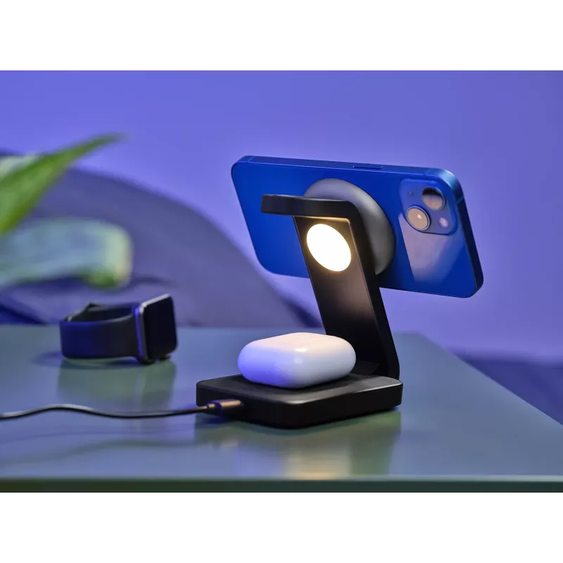 Trust Viro kõrvaklapid, peakomplekt, nutitelefon, nutikell must USB juhtmevaba laadimine