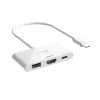 j5create JCA399 USB-C® to HDMI™ 4K144Hz & USB™ 3.2 toiteedastusega 100 W, must