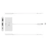 j5create JCA399 USB-C® to HDMI™ 4K144Hz & USB™ 3.2 toiteedastusega 100 W, must