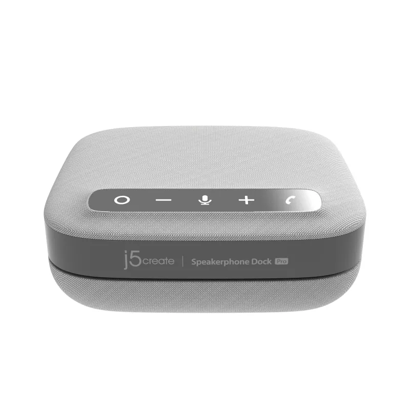 j5create JCDS337 USB-C® Dual 4K Speakerphone Dock Pro, Must