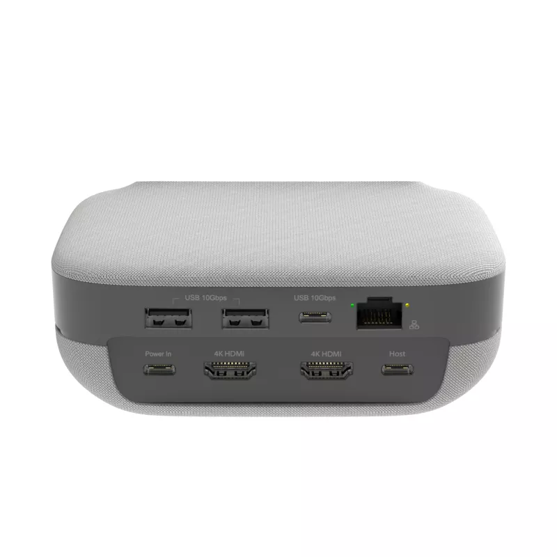 j5create JCDS337 USB-C® Dual 4K Speakerphone Dock Pro, Must