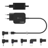 j5create JUP1565DC 67W GaN PD USB-C® minilaadur 6 tüüpi DC-pistikuga – EL, must
