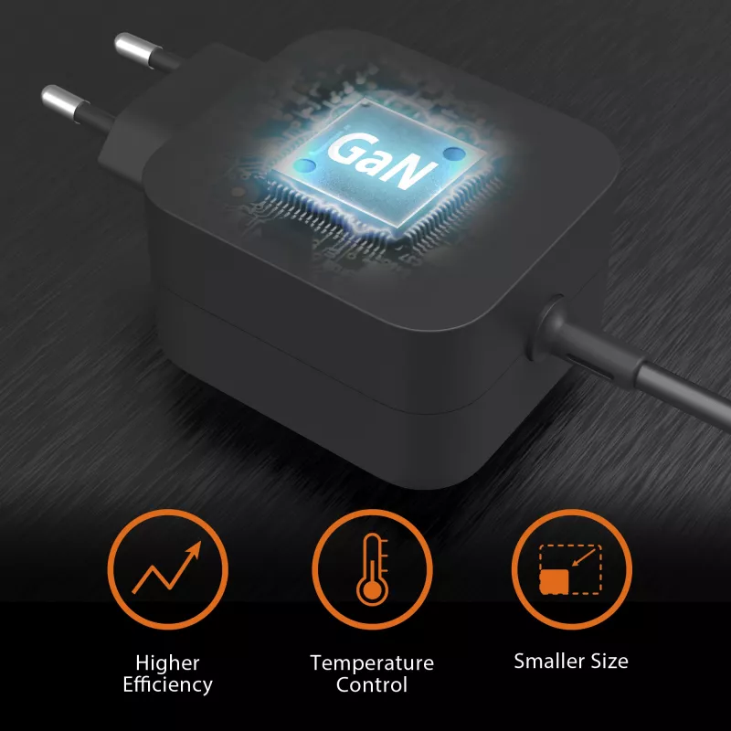 j5create JUP1565DC 67W GaN PD USB-C® minilaadur 6 tüüpi DC-pistikuga – EL, must