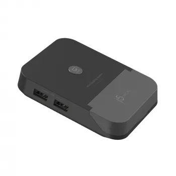 j5create JCD620 Mini dokkimisjaam Nintendo Switch™-ile, must