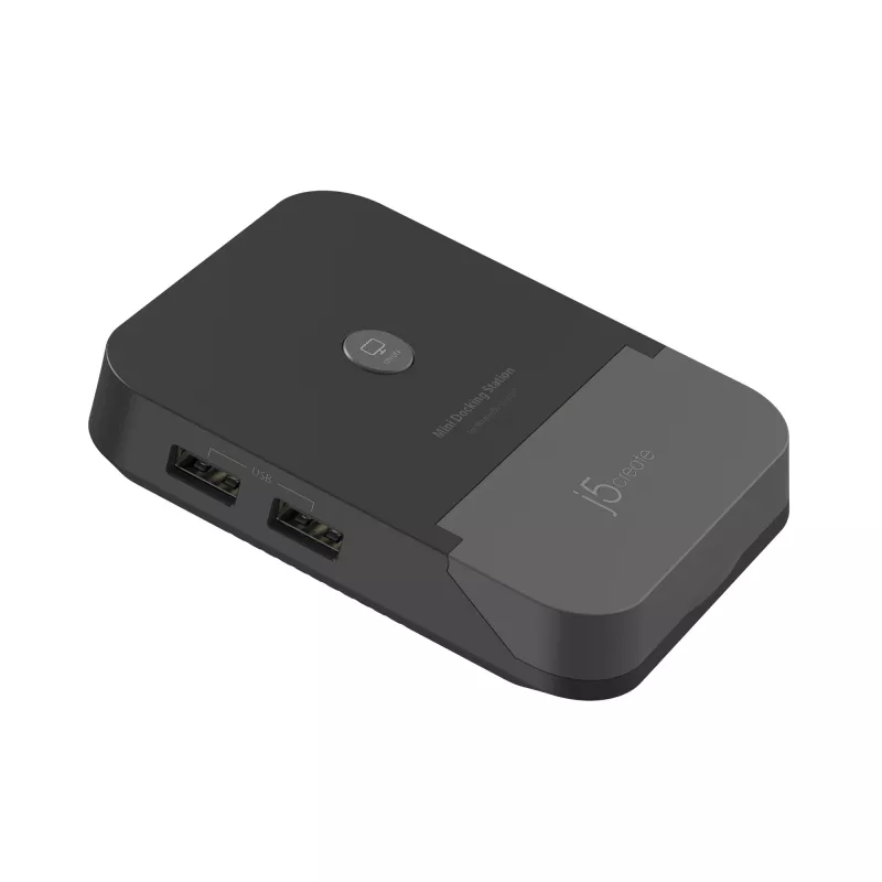 j5create JCD620 Mini dokkimisjaam Nintendo Switch™-ile, must