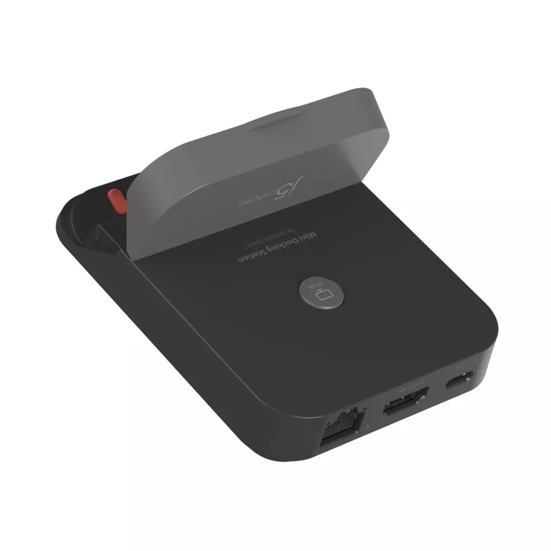 j5create JCD620 Mini dokkimisjaam Nintendo Switch™-ile, must