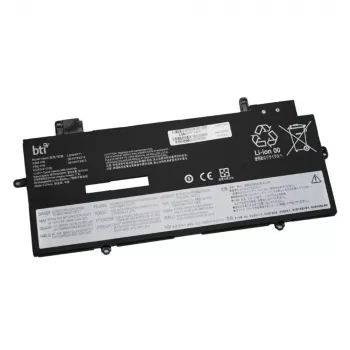 Aku BTI 57Wh 4-elemendiline L20C4P71-BTI ühildub Lenovo ThinkPad X1 Yoga Gen 8, 15,4 V, 3600 mAh, must