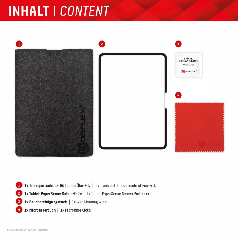 Displex TABLET PAPERSENSE iPad Pro 11'' (2025/2024) jaoks, eemaldatav kirjutus- või joonistuskile paberi tundega