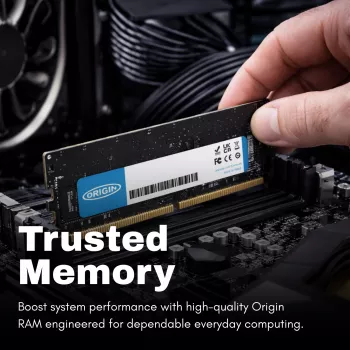 Origin Storage 32GB DDR5 5600MHz SODIMM 1Rx8 Non-ECC 1.1V, 32 GB, 1 x 32 GB, DDR5, 5600 MHz, 262-pin SO-DIMM