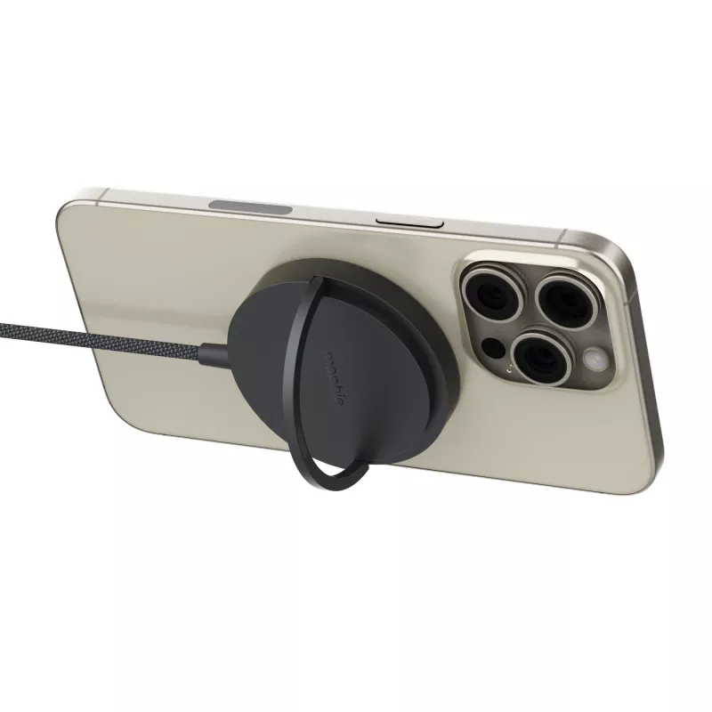 mophie Qi2 Magnetlaadija Nutitelefon Must USB Juhtmevaba laadimine Kiirlaadimine Siseruumides