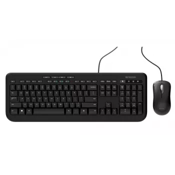Incase Designed by Microsoft Wired Desktop 600 klaviatuur hiirega USB QWERTY Saksa must