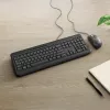 Incase Designed by Microsoft Wired Desktop 600 klaviatuur hiirega USB QWERTY Saksa must