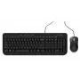 Incase Designed by Microsoft Wired Desktop 600 klaviatuur hiir kaasas universaalne USB QWERTY UK inglise must