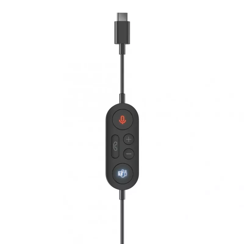 Incase Designed by Microsoft Modern USB-C Peakomplekt Juhtmega Peapael Kontori-/kõnekeskus USB USB-C Must