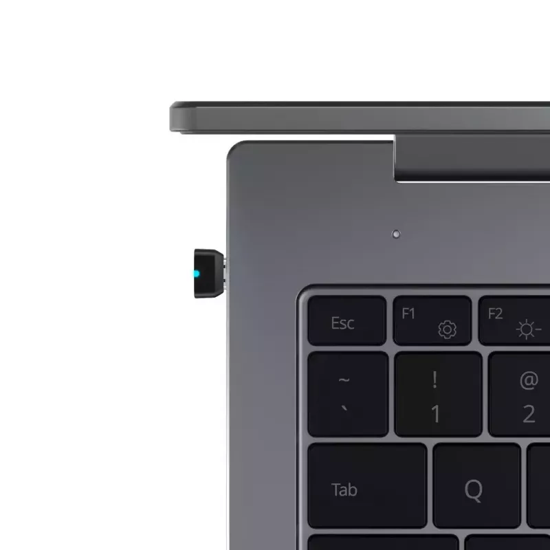 USB-vastuvõtja SHOKZ Loop120 USB-C-adapter Plastik Roostevaba teras Must