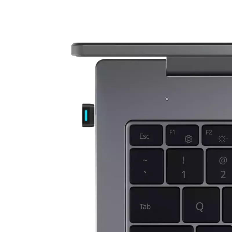 USB-vastuvõtja SHOKZ Loop120 Adapter Plastik Roostevaba teras Must