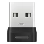 USB-vastuvõtja SHOKZ Loop120 Adapter Plastik Roostevaba teras Must