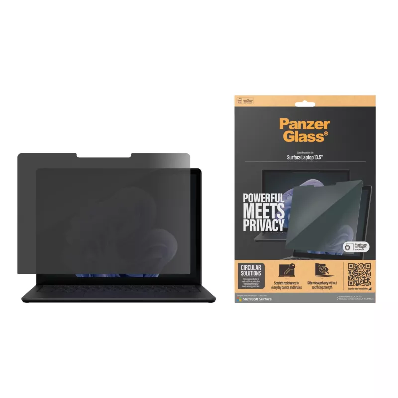 PanzerGlass ® privaatsusfiltrid Microsoft Surface Laptop 13.5'' | 6 | 5 | 4 | 3 | 2